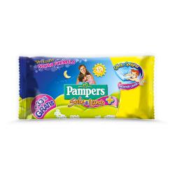 pampers baby wipes sun&moon x46 pc